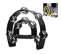 Algopix Similar Product 11 - YMC TAM20BLACK Double Row Tambourine 