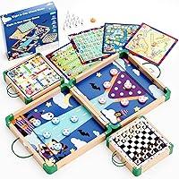 Algopix Similar Product 12 - zhiwuzhu 8in1 Portable Kids Game Set