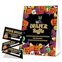 Algopix Similar Product 1 - Halloween Baby Shower Game Set Pumpkin