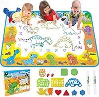 Algopix Similar Product 11 - Kids Toys Water Doodle Mat Dinosaur