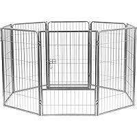 Algopix Similar Product 14 - Precision Pet Courtyard Kennel Silver