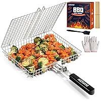 Algopix Similar Product 2 - AIZOAM Grill Basket  Grill Baskets for