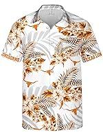 Algopix Similar Product 17 - Texas Hawaiian Shirt for Men Longhorns