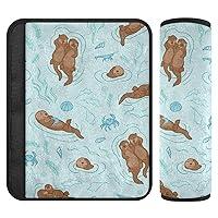 Algopix Similar Product 14 - Joitme Cute Sea Otter Blue Soft Flannel