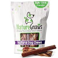 Algopix Similar Product 15 - Nature Gnaws Bully Sticks Combo Pack 