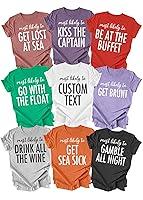 Algopix Similar Product 8 - Funny Cruise Shirts Custom Family