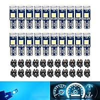 Algopix Similar Product 2 - dawfall 20 PCS Automobile T5 LED