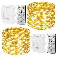 Algopix Similar Product 16 - koopower 2X 50 LEDs Battery Fairy