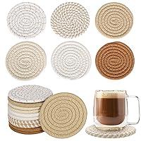 Algopix Similar Product 8 - BUEDM Coasters for Drinks Holder Set12