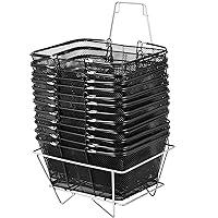 Algopix Similar Product 18 - Mophorn 12PCS Shopping Baskets with