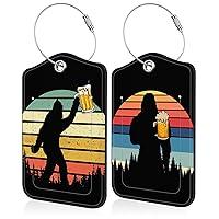 Algopix Similar Product 17 - Sasquatch Luggage Tag for Suitcase 2