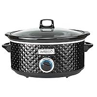 Algopix Similar Product 6 - Brentwood SC157BK Diamond Pattern Slow