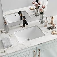 Algopix Similar Product 15 - Undermount Bathroom Sink Rectangle