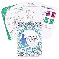 Algopix Similar Product 7 - Yoga Cards  63 Card Deck With Tips 