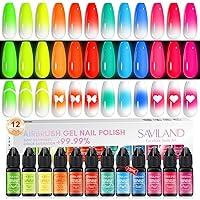 Algopix Similar Product 3 - SAVILAND Airbrush Gel Nail Polish Set