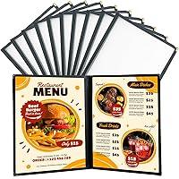 Algopix Similar Product 14 - FLK Tech 85 x 11 Inch Menu Covers 10