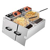 Algopix Similar Product 1 - WeChef Commercial Deep Fryer 24L 5000W