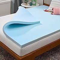 Algopix Similar Product 16 - LINENSPA Memory Foam Mattress Topper 
