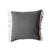Algopix Similar Product 10 - Creative CoOp Teal Soft Cotton Pillow
