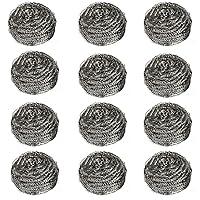 Algopix Similar Product 18 - Miao Jie Metal Scourers 12 Pack