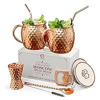 Algopix Similar Product 16 - CopperBar Moscow Mule Copper Mugs 
