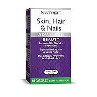 Algopix Similar Product 6 - Natrol Skin Hair and Nails Advanced