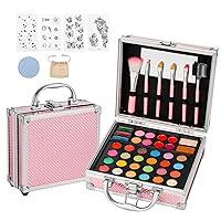 Algopix Similar Product 11 - Anpro AllInOne Makeup Carry Case with