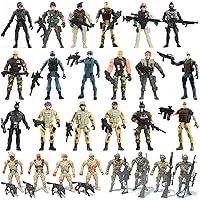 Algopix Similar Product 11 - ONEST 30 Pieces Military Toy Soldiers