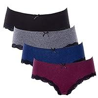 Algopix Similar Product 12 - ATTRACO Hipster Underwear Womens