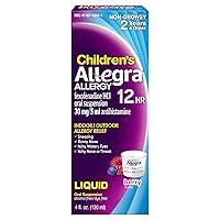 Algopix Similar Product 17 - Allegra Childrens Allergy Relief Berry