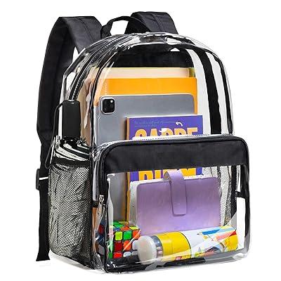Best Deal for Vorspack Clear Backpack Heavy Duty - PVC Clear Book Bag