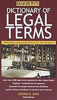 Algopix Similar Product 19 - Dictionary of Legal Terms Definitions