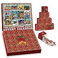 Algopix Similar Product 9 - Christmas Cat Advent Calendar Puzzle