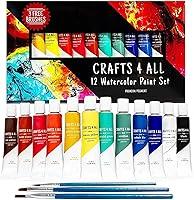 Algopix Similar Product 17 - Crafts 4 ALL Watercolor Paint Set 