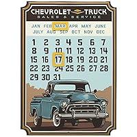 Algopix Similar Product 1 - Open Road Brands Auto Magnet Calendars