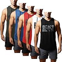 Algopix Similar Product 19 - GYM REVOLUTION Mens 5 Pack Beast