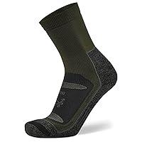 Algopix Similar Product 20 - Balega Unisex Crew Sock Green Pepper