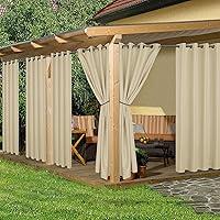 Algopix Similar Product 20 - HolidayIdeas Outdoor Curtains for Patio