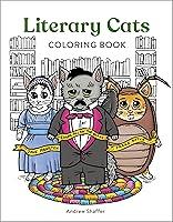 Algopix Similar Product 20 - Literary Cats Coloring Book