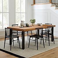 Algopix Similar Product 16 - Flamaker Dining Table for 6 Acacia Wood