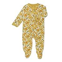 Algopix Similar Product 9 - HonestBaby Footed Sleep  Play Pajamas