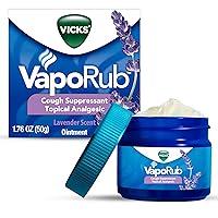 Algopix Similar Product 7 - Vicks VapoRub Lavender Scent Cough