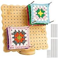 Algopix Similar Product 2 - COWVTUJ Crochet Blocking Board with 20