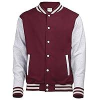 Algopix Similar Product 3 - Awdis Unisex Varsity Jacket M
