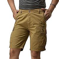 Algopix Similar Product 12 - CHARBONNIER Cargo Shorts for Mens