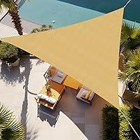 Algopix Similar Product 4 - ShadeBeyond Triangle Sun Shade Sail