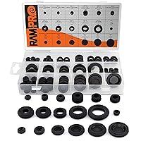 Algopix Similar Product 17 - 125pc 18 Sizes Rubber Grommet Kit 