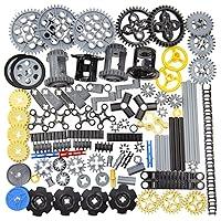 Algopix Similar Product 3 - ASTEM 100PCS Technic Gears and Axles