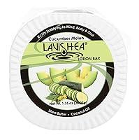 Algopix Similar Product 10 - LaviShea Cucumber Melon Lotion Bar