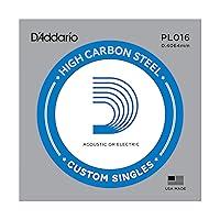 Algopix Similar Product 1 - DAddario PL016 Plain Steel Guitar